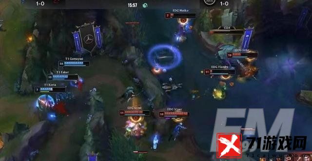 S11EDG打破心魔战胜T1 赛后李哥椅子上发愣观众直呼痛快