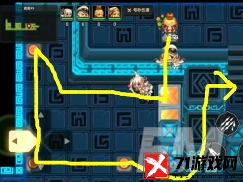 坎公骑冠剑迷宫49层怎么打 坎公骑冠剑迷宫49层打法解析